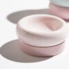 Gamelle Chat Double Bol en Céramique 2-en-1 – Couleur Bonbon