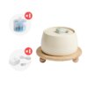 Fontaine eau céramique abreuvoir USB chat 1,3 L