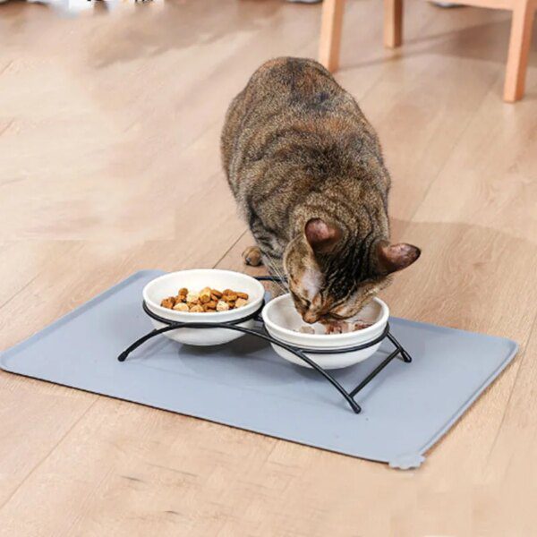 Gamelle Anti-Glouton Chien & Chat – Tapis d’Alimentation