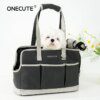 Onecute – sac à bandoulière en toile confortable pour chien et chat