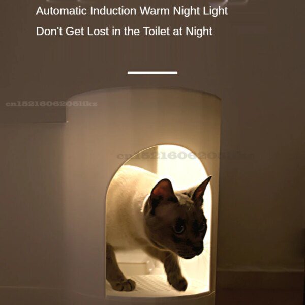 Bac à Litière Entièrement Fermé pour Chat – Design à Tiroir