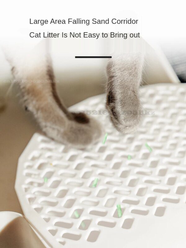 Bac à Litière Entièrement Fermé pour Chat – Design à Tiroir