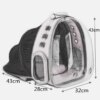 77717-bf9338.jpg Sac à dos chien / chat extensible – Capsule spatiale transparente