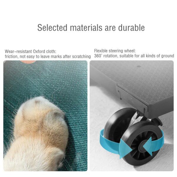 Sac à dos chat 3-en-1 avec poignée télescopique – Transport polyvalent