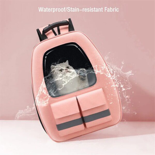 Sac à dos de transport pliable & étanche pour chien et chat