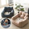 panier chien de voyage pour animaux de compagnie, accessoire de transport pour chiens et chats