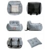 panier chien de voyage pour animaux de compagnie, accessoire de transport pour chiens et chats