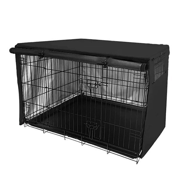 Couverture de Cage & Niche Imperméable pour Chien – Protection Totale