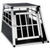 Cage de transport sécurisée en aluminium pour chien & animal