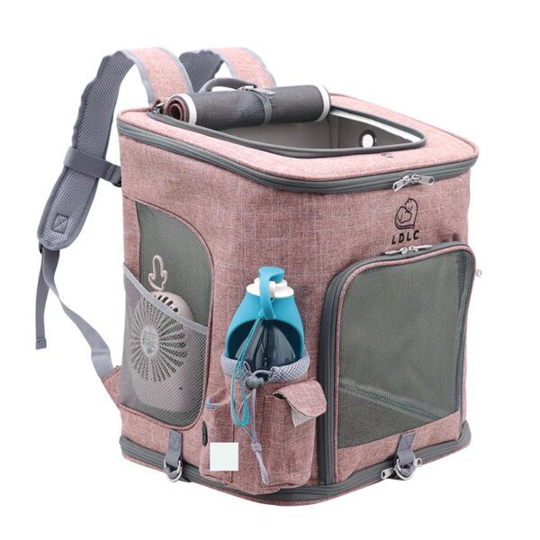 Sac de transport respirant et pliable pour chat & petit chien