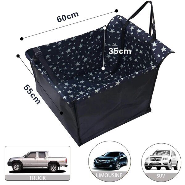 Housse de siège de voiture pour chien, sac de Transport imperméable pour chien