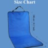 Tapis Siège Arrière Imperméable Chien – Auto Polyester