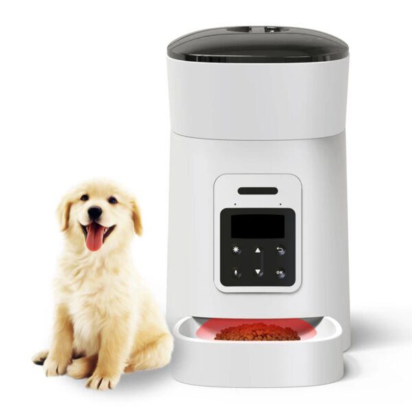 Distributeur automatique de croquettes intelligent pour chien & chat