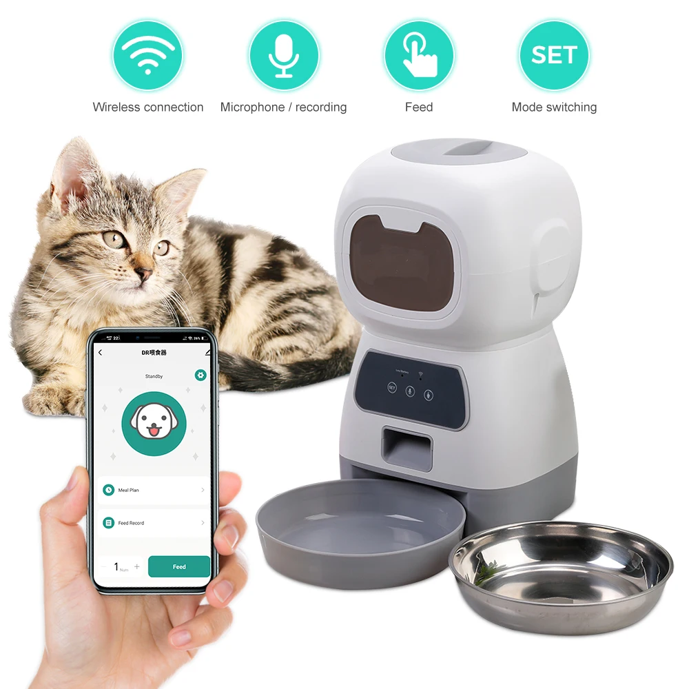 3.5L WIFI Pet Feeder
