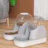 Distributeur automatique eau & croquettes pour chien et chat – Compact