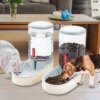 Distributeur automatique eau & croquettes 3,8 L pour chien et chat
