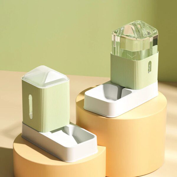 Abreuvoir & mangeoire automatique 3,5 L pour chien et chat – Autonomie