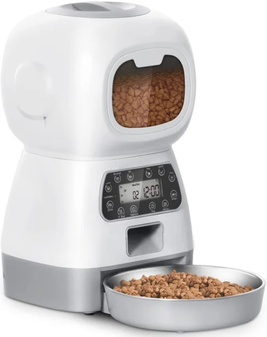 Distributeur automatique intelligent de croquettes 3,5 L avec enregistrement