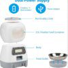 Distributeur automatique intelligent de croquettes 3,5 L avec enregistrement