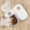 Distributeur automatique intelligent de croquettes & pâtée – Bol inox