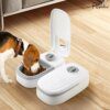 Distributeur automatique intelligent de croquettes & pâtée – Bol inox