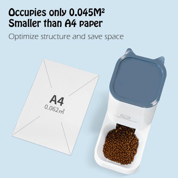 Distributeur automatique de croquettes & eau 3,8 L