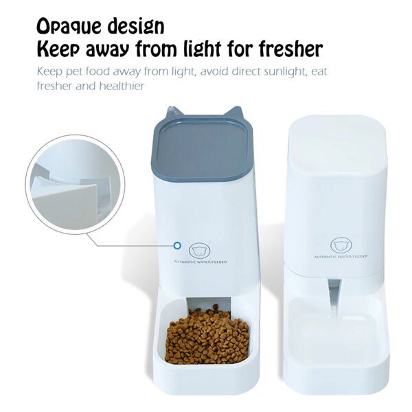 Distributeur automatique de croquettes & eau 3,8 L