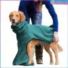 peignoir chien de bain pour chien, serviette pour animal de compagnie