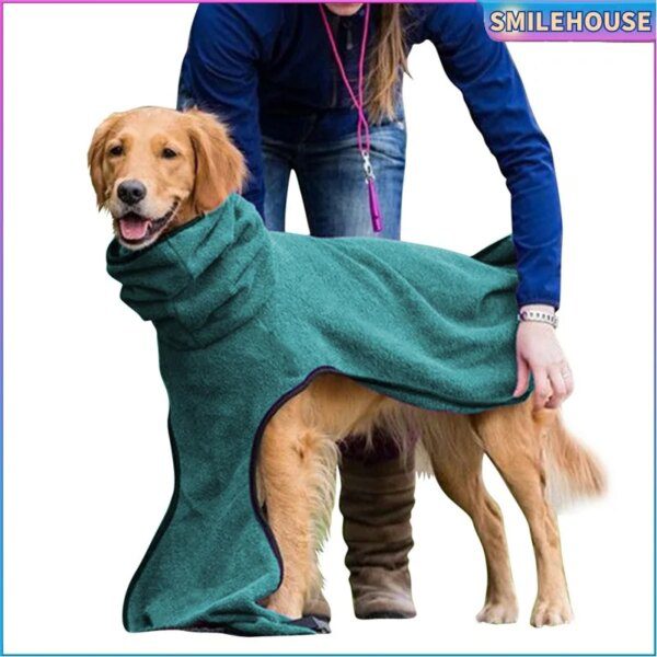 peignoir chien de bain pour chien, serviette pour animal de compagnie