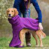peignoir chien de bain pour chien, serviette pour animal de compagnie