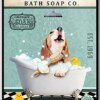 79636-064ff5.jpg Affiche rétro de baignoire pour chien – Plaque murale en métal étain