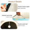 Lit d’hiver chaud pour chien & chat – Tente de sommeil profond