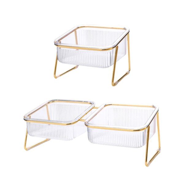 Gamelle Chien & Chat Double Bol Surélevé Antidérapant – Protection