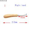 Couteau sabot cheval à Double tranchant pour droitier, 1 pièce, cisailles vétérinaire pour mouton