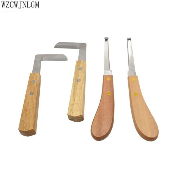 Couteau sabot cheval à Double tranchant pour droitier, 1 pièce, cisailles vétérinaire pour mouton