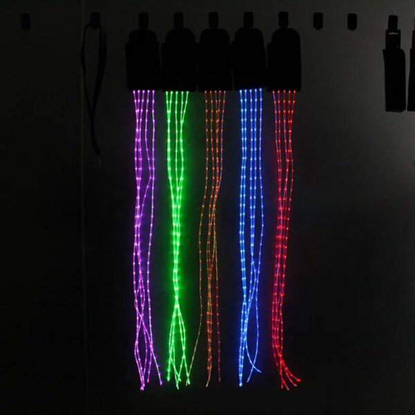Queues d'équitation à LED de 100 cm de Long, Tubes lumineux de décoration
