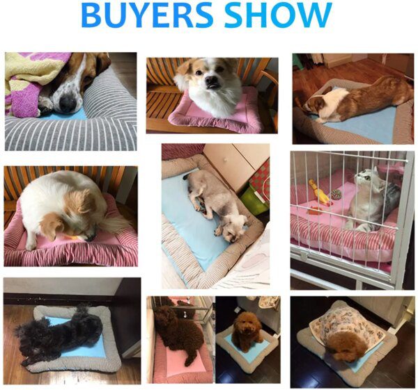 Coussin rafraîchissant pour chien & chat – Tapis Cool respirant