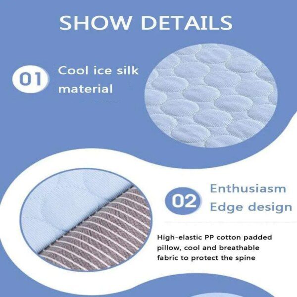 Coussin rafraîchissant pour chien & chat – Tapis Cool respirant