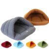 Lit polaire grotte & sac de couchage pour chien et chat