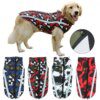 Manteau d’hiver épais et réfléchissant pour grand chien – Protection thermique