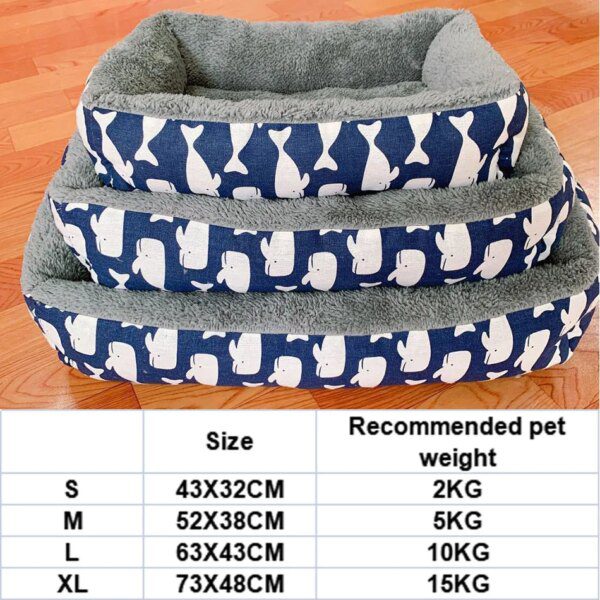 81141-3c7473.jpg Panier carré en peluche imperméable – Lit souple et stable