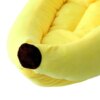 Lit banane super doux pour chien & chat – Coussin niche apaisant