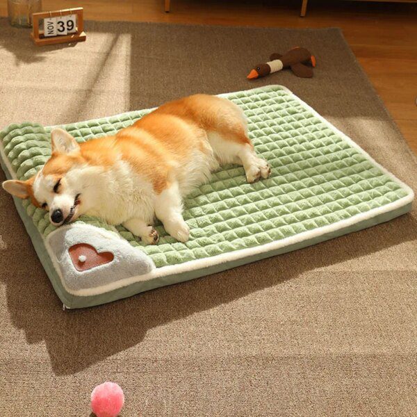 81436-596e52.jpg Tapis Orthopédique Antidérapant pour Chien & Chat – Confort Hiver