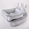 Panier chien Canapé lavable pour animaux de compagnie, mignon