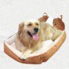 Panier chien Canapé lavable pour animaux de compagnie, mignon
