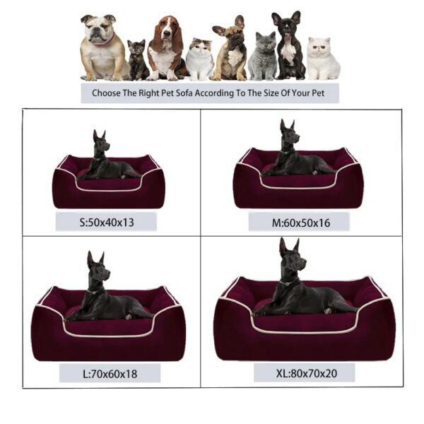 Panier Chien Épais & Apaisant – Grand Lit Antidérapant