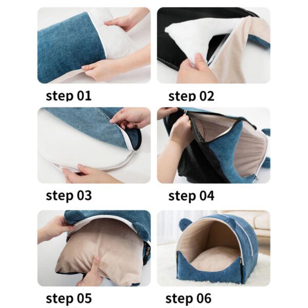 81932-398fdb.jpg Panier Chien & Chat – Niche Intérieure Quatre Saisons Surdimensionnée