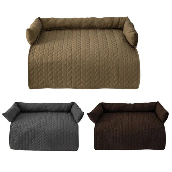 Housse de Canapé Imperméable avec Traversin – Nid Calmant