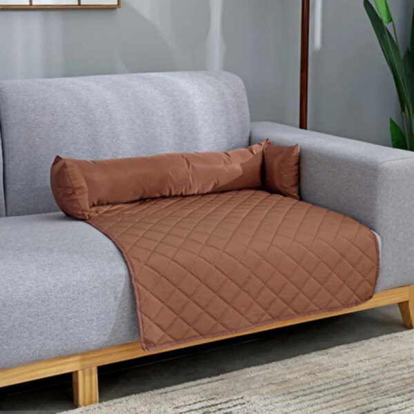 Tapis Canapé Imperméable avec Coussin de Cou – Nid Apaisant