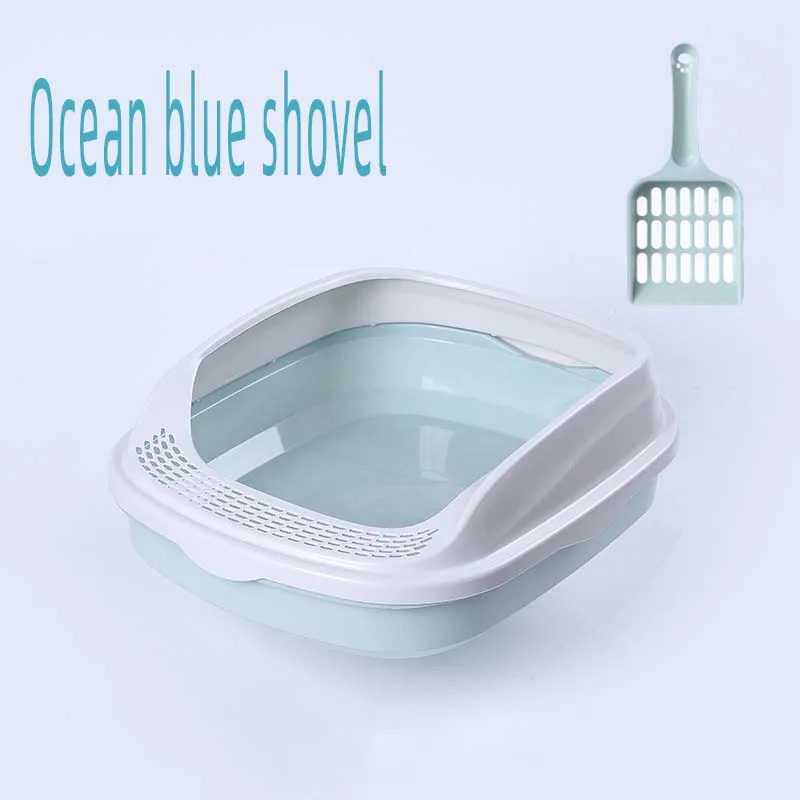 Ocean blue shovel
